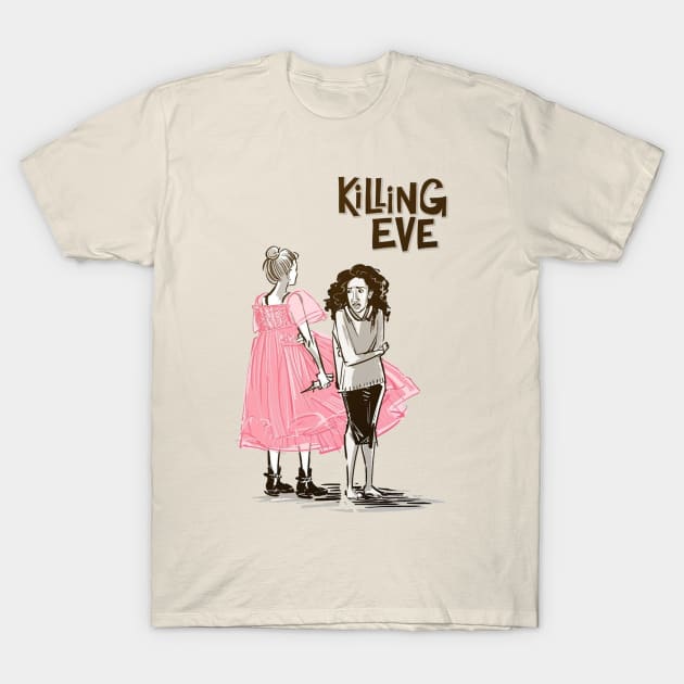 Killing Eve villanelle T-Shirt by pberry